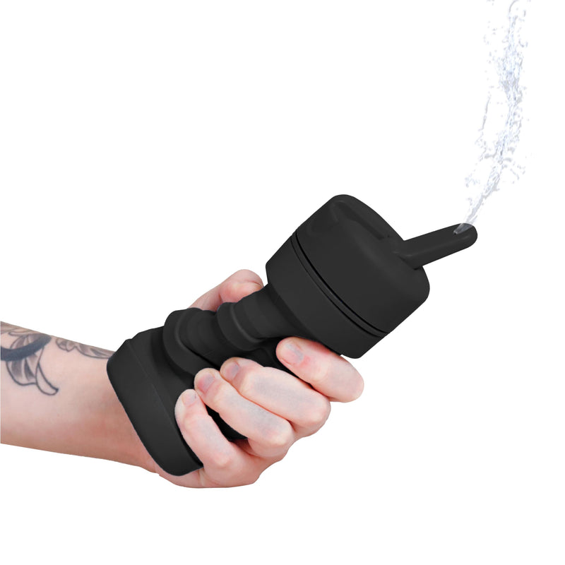 TUSHY Travel Bidet: Collapsible & Expandable for Discreet Portability, Refreshing Clean for Home, Camping, Outdoors & Travel (Helps Hemorrhoid Relief, Peri Bottle for Postpartum Care), Got2Go Onyx