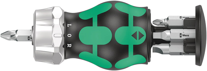 Wera 05008886001 Kraftform Kompakt Stubby Magazine Ra 4, 6 Pieces KK Stubby Magazin RA 4