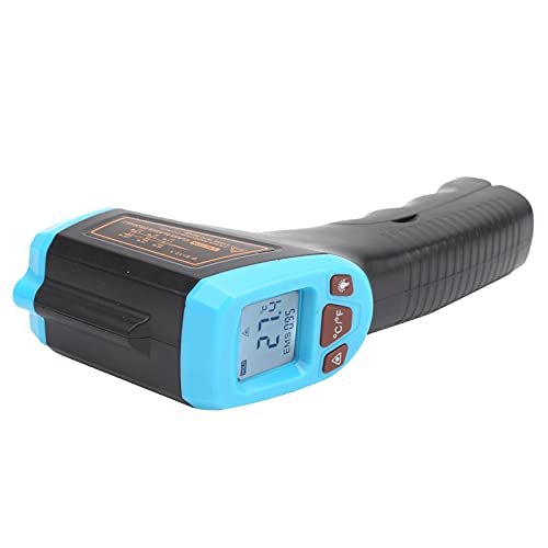 Infrared Thermometer, Temperature Gun Strict Quality Control for Hot Engine Parts(Blue)