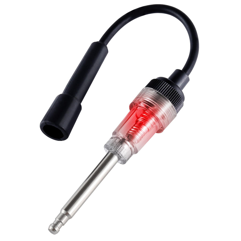 SINGARO Inline Spark Plug Tester, Plug-in Engine Ignition Tester, Car Exterior Accessories, Automobile, Lawn Mower,Engine Verification-Armature Diagnostic Test Tool 1