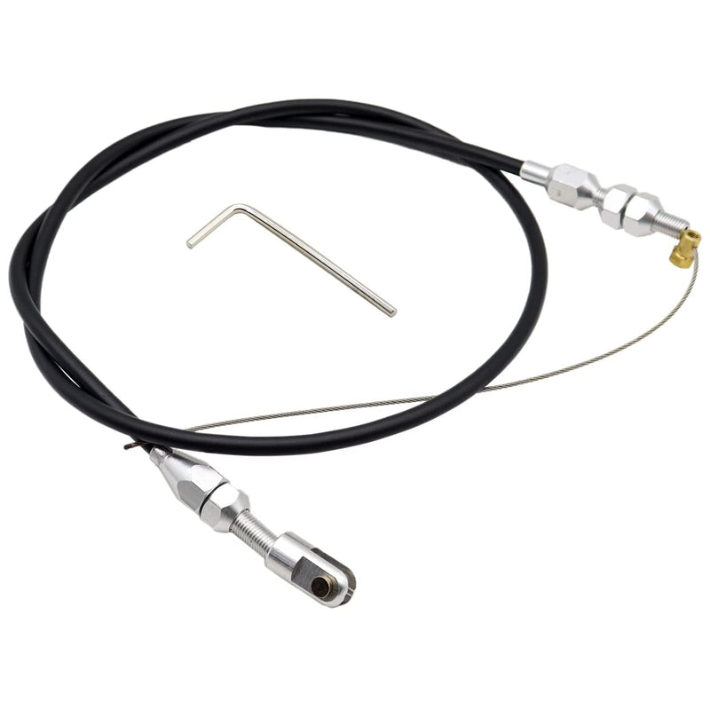 GXARTS 36" LS Throttle Cable Compatible with Chevrolet 1997-2007 LS1 Engine 4.8L 5.3L 5.7L 6.0L LS Swap Fuel Line Kit Carburetor Accelerator Cable Braided Throttle Cable for most throttle components