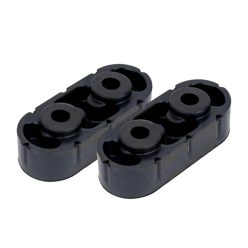 Exhaust Muffler Hanger Insulator (2pcs) 15092802 Fits for chevy Express Suburban Silverado 1500 2500 3500 HD,for Yukon Savana Sierra 1500 2500 3500 HD,for Cadillac Escalade,Muffler Tailpipe Hanger