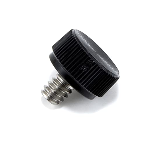TSD #6-32 x 3/16" Stainless Thumb Screw Black Round Knob USA (25 Pack) 25