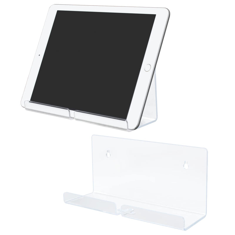 2-Pack Tablet Stand and Holder, Compatible with iPad, iPad Pro, Mini, Smartphones, and E-Readers