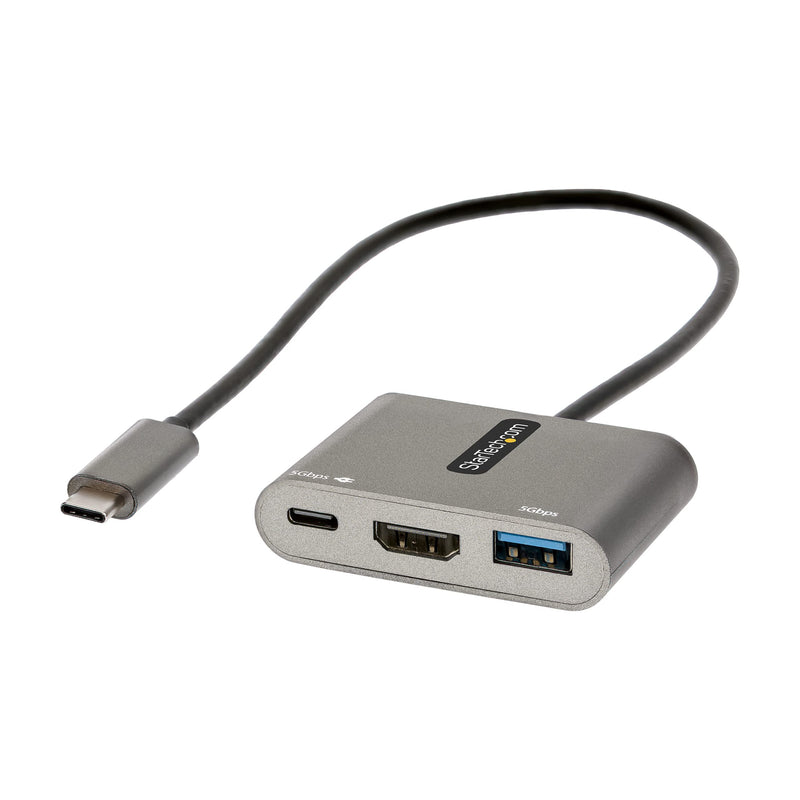 StarTech USB C Multiport Adapter for USB-C Enabled Devices (CDP2HDUACP2)