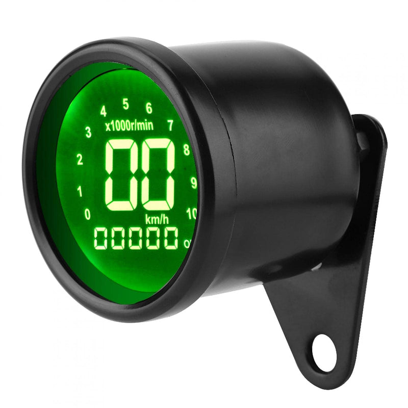 LCD Speedometer Odometer, Motorcycle Speedometer DC 12V LCD Display for Most DC 12V Motorcycle