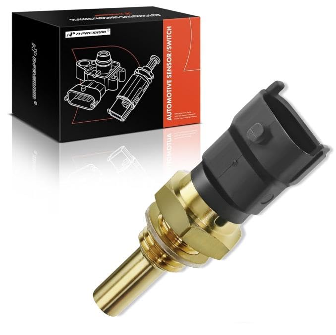 A-Premium Engine Coolant Temperature Sensor Compatible with Polaris Ranger 500 570 700 800 900 RZR 570 800 900 Sportsman 450 570 700
