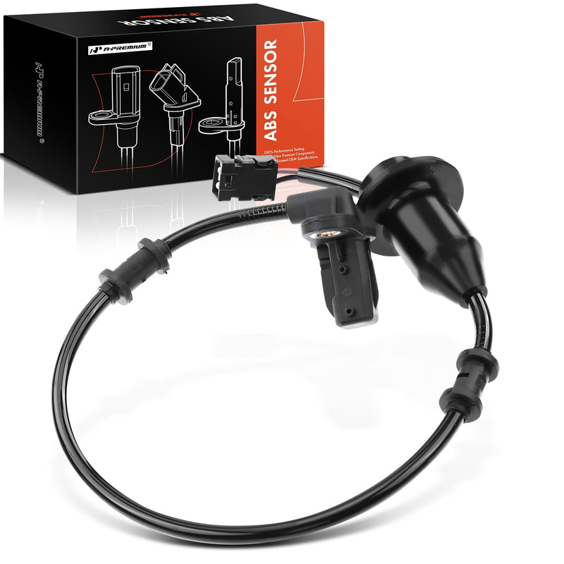 A-Premium Rear Right ABS Wheel Speed Sensor - Compatible with Mercedes-Benz Models - R170 SLK200 2003-2004, SLK230/SLK320 2001-2004, SLK32 AMG 2002-2004 - Rear Passenger Side, Replaces 1705401317