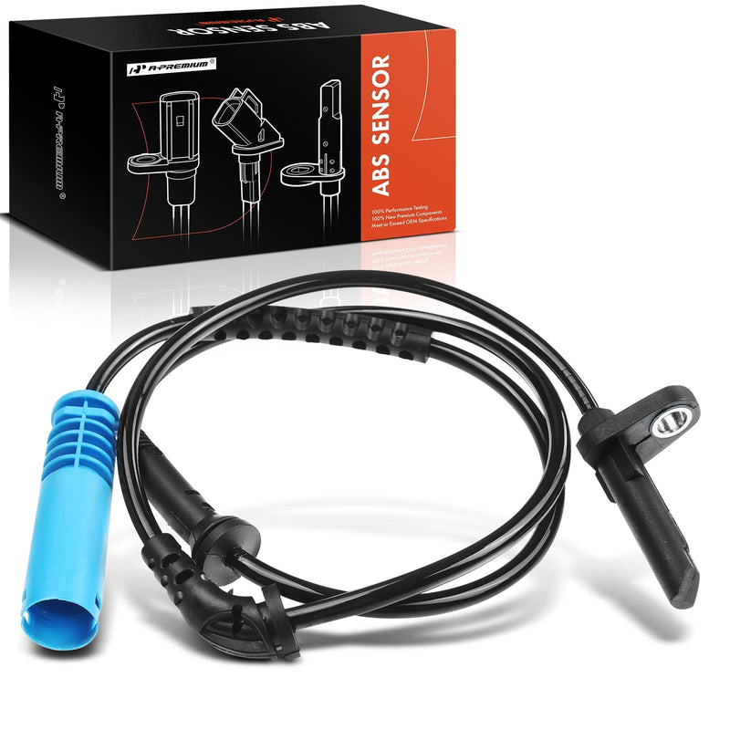 A-Premium ABS Wheel Speed Sensor Compatible with Mini Models - Cooper Paceman 2013-2016, Cooper Countryman 2011-2016, L4 1.6L, Hatchback - Front Driver or Passenger Side, Replace# 34529808193 Pack of 1