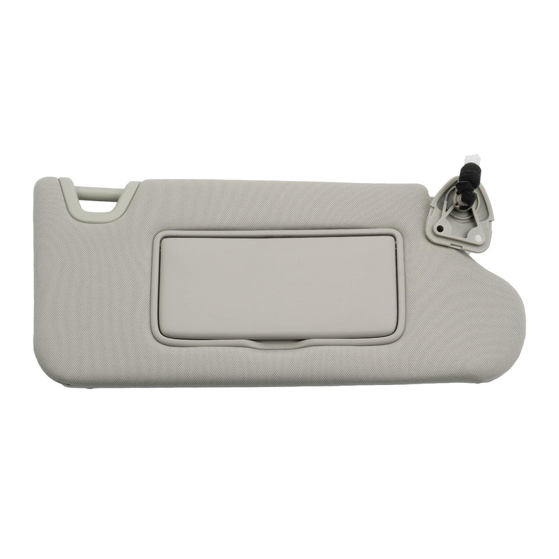 Dasbecan Gray Right Passenger Side Sun Visor Compatible with Nissan Altima 2013-2018 with Mirror and Vanity Light Without Sunroof Replaces# 96401-3TA2A Right Gray