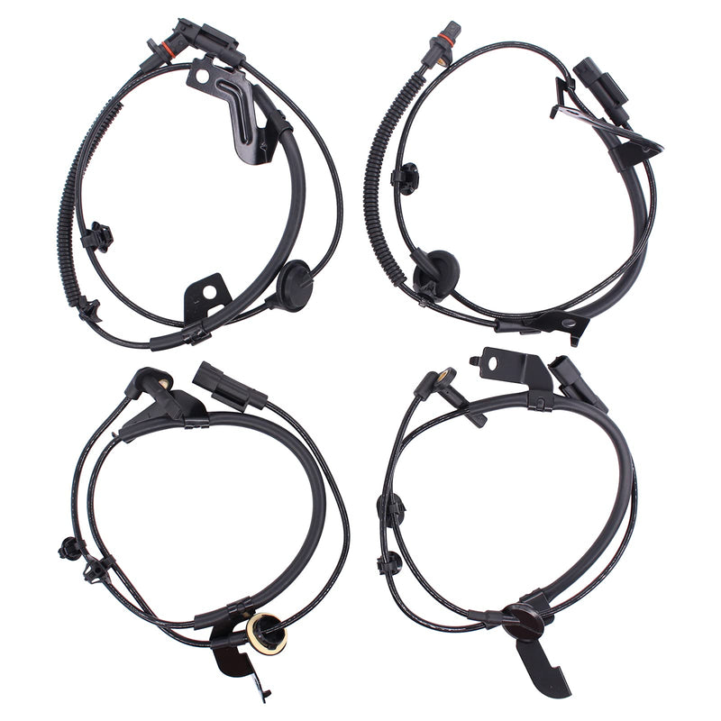 NewYall Front Rear Left Right ABS Wheel Speed Sensor for Dodge Caliber 2007-2012 for Jeep Compass Patriot 2007-2016 Driver and Passenger Side ALS2084 ALS2088 ALS2086 ALS1819 4pcs