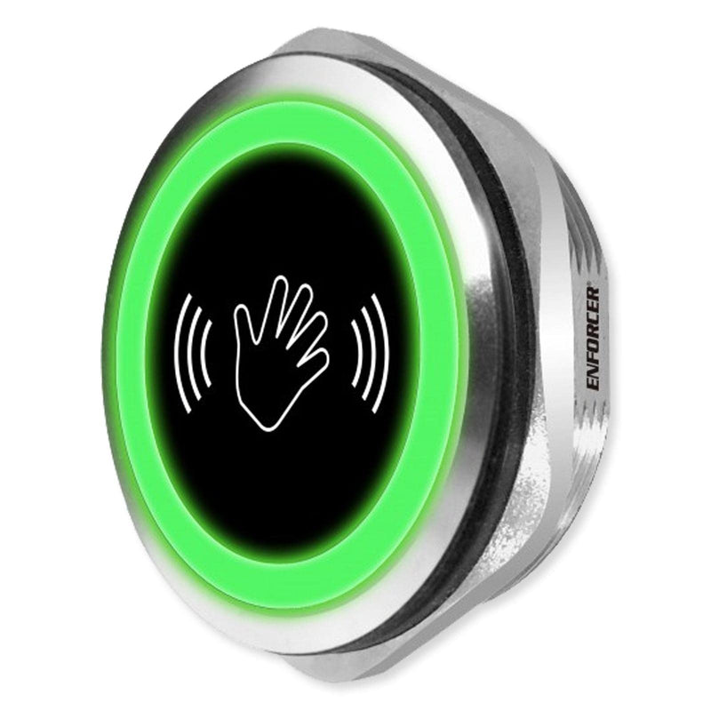 Seco-Larm CS-PD422-PQ Enforcer Touchless Infrared Proximity Sensor, Stainless Steel, 22mm