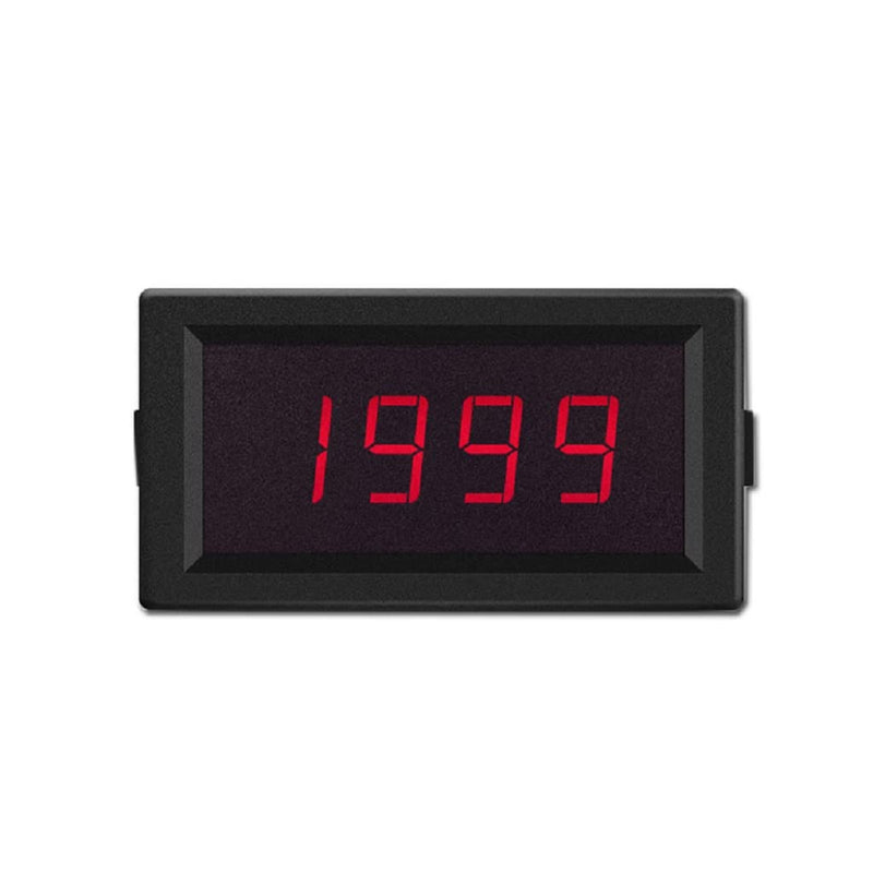 Taidacent Ohm Meter Resistance Tester Ohmmeter Digital DC Resistance Measuring Instrument Fixture Resistance Measure Panel Meter (200 Ohm, DC5V with Cover)