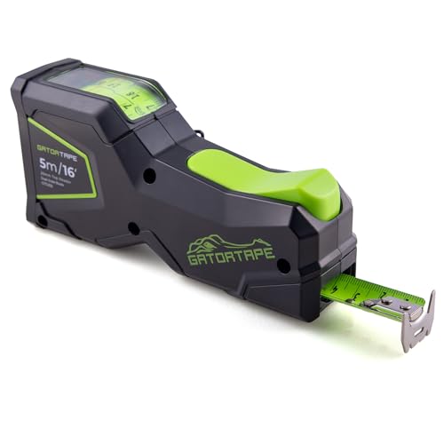 2.0 16ft Measuring Tape with Top View Reading Window, Dual Scale