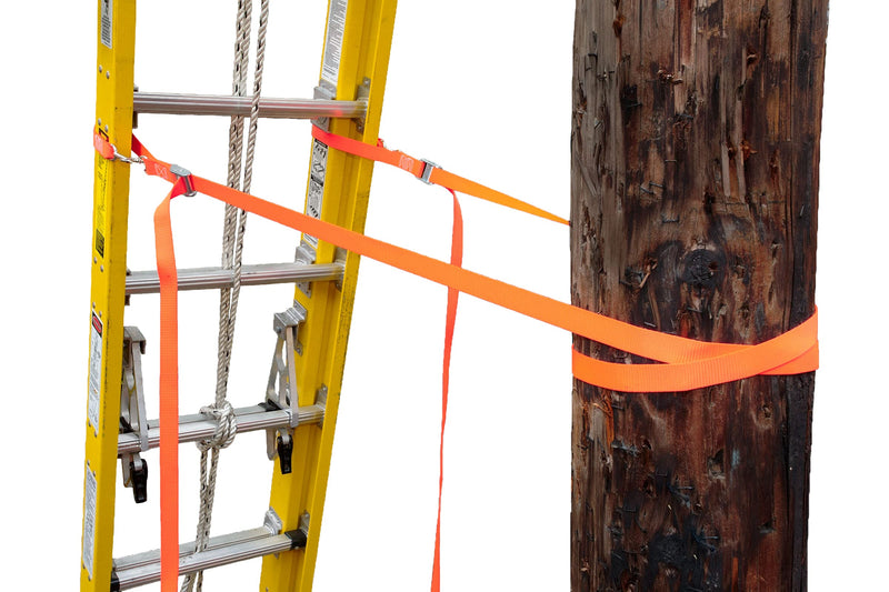 Levelok Ladder Safety Strap - Stabilizer - for Lower Ladder, Model LSS-150-OR
