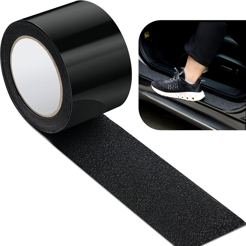 Frienda Car Door Edge Guards Door Sill Protector Automotive Entry Guard Anti Collision Scuff Sill Trim Protection Strips for Most Cars Vehicles Accessories(2.8 Inch Wide, 16.4 Feet,Black) 2.8 Inch Wide Black
