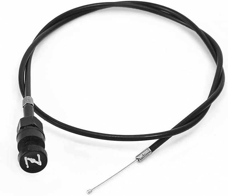 Autory Motorcycle Push Pull Choke Control Cable, Choke Throttle Cable ATV Carburetor Choke Cable Damper Line Wire Compatible for Yamaha PW50 50PY Honda Suzuki Motorcycle Pit Dirt Bike