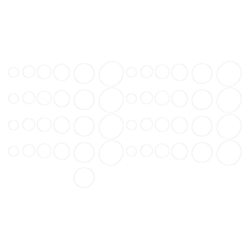 Watch O Ring, Watch Back Gasket Plastic Watch Washers Compact 16-40MM for Repairers for Watch Repairing