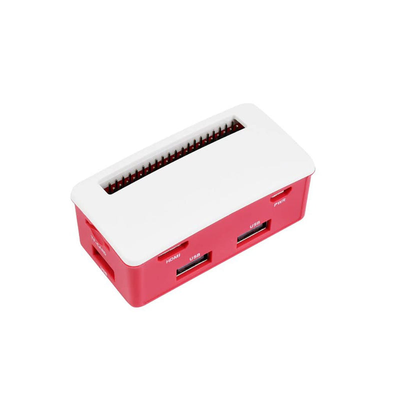 USB HUB Box Suitable for Raspberry Pi Zero Series, with USB HUB HAT (B) Inside, Includes 4X USB 2.0 Ports
