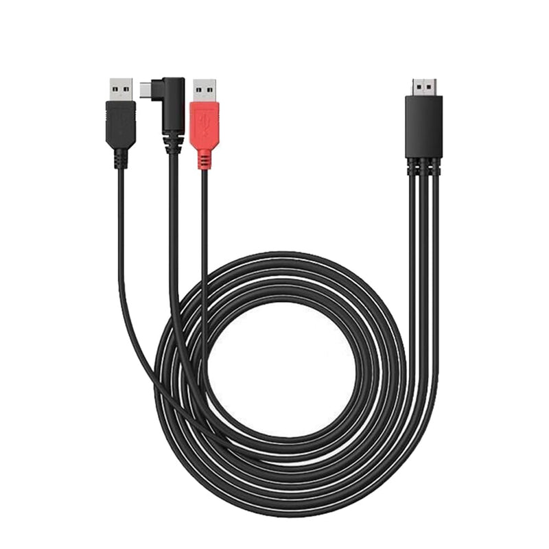 3 in 1 Cable Suitable for xppen Artist 12, Artist 10/12/13/16 2nd, Artist Pro 14(Gen2)/16(Gen2), Artist Pro 16, Innovator 16, for Drawing Tablet Pen Display
