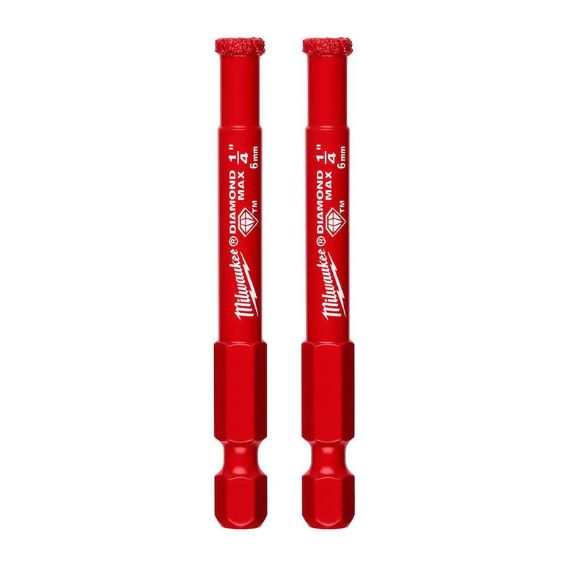 1/4 in. Diamond MAX Diamond GRIT Hole Saw 2 PK