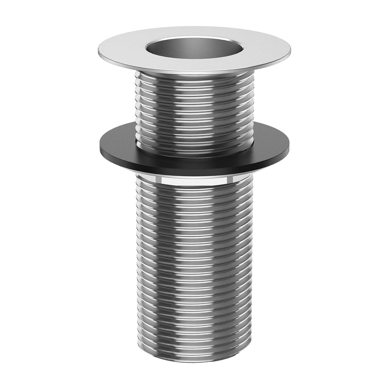 Leyso Stainless Steel Bar Sink Drain 1” Nominal Pipe Size 1" NPS Thread for 1-3/8" Sink Opening (3-1/4" Length Stainless Steel) 3-1/4" Stainless Steel