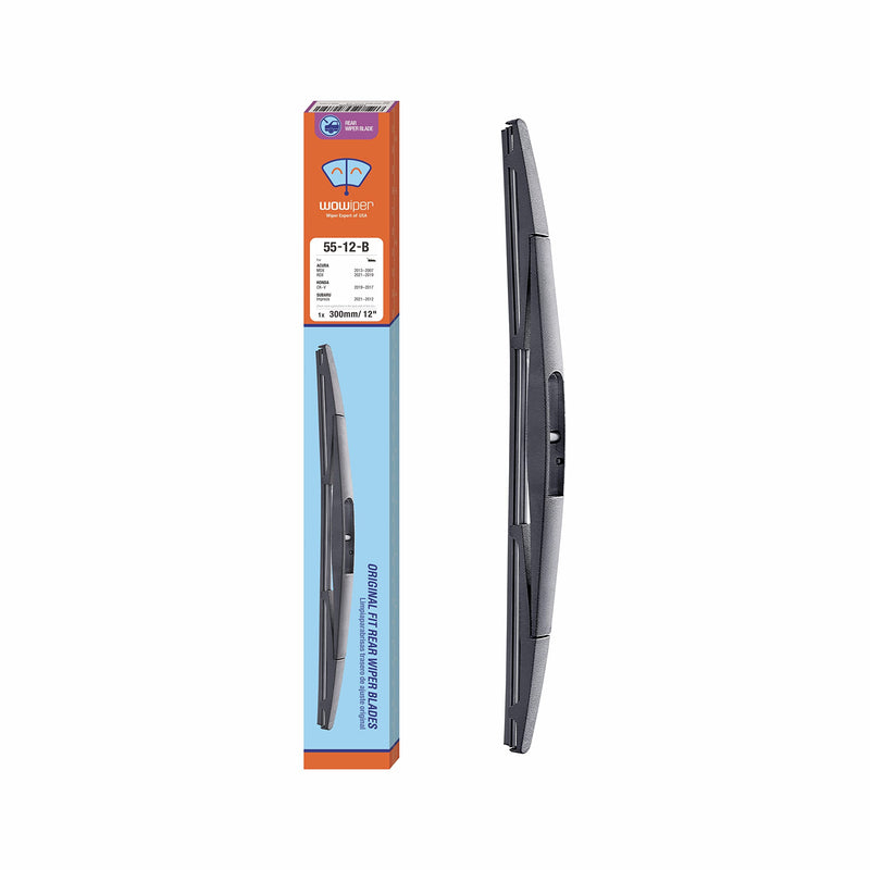 OEM 12 Inch Rear Wiper Blade Replacement for Honda CRV 2022-2017 Element 2011-2003 /Jeep Wrangler 21-18 /Outlander 20-07/Nissan Pathfinder 12-04 All-Seasons Windshield Wiper Blade（12-B） 12-B (CRV 2022-2017+More)