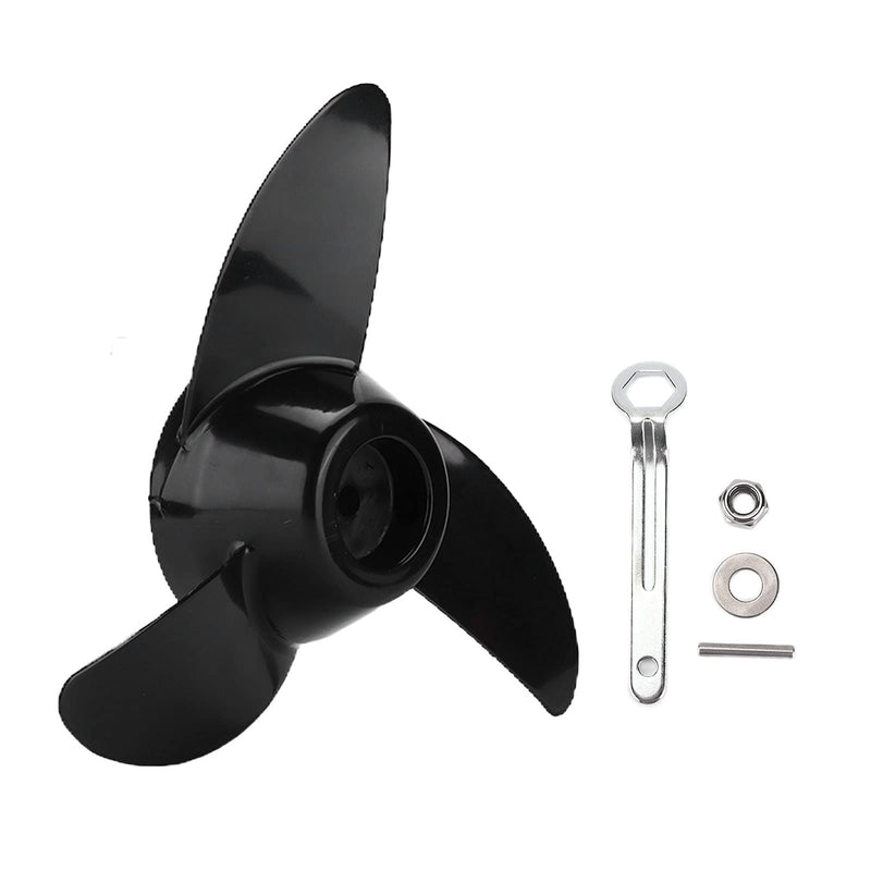 Trolling Motor Prop,Electric Outboard Propeller,3 Blades Replacement Prop,Marine Plastic Outboard Propeller for 50lb 60lb 68lb 88lb
