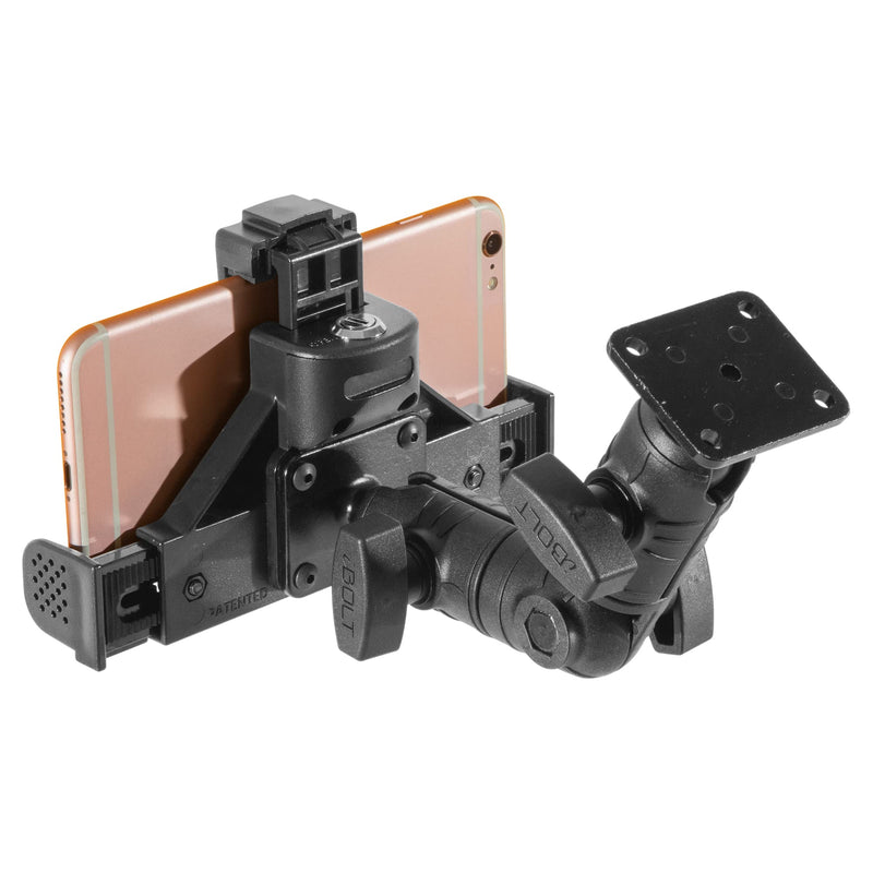 iBOLT Phone Lock'n Dock Phone Drill Base Mount Composite for POS & Trucks