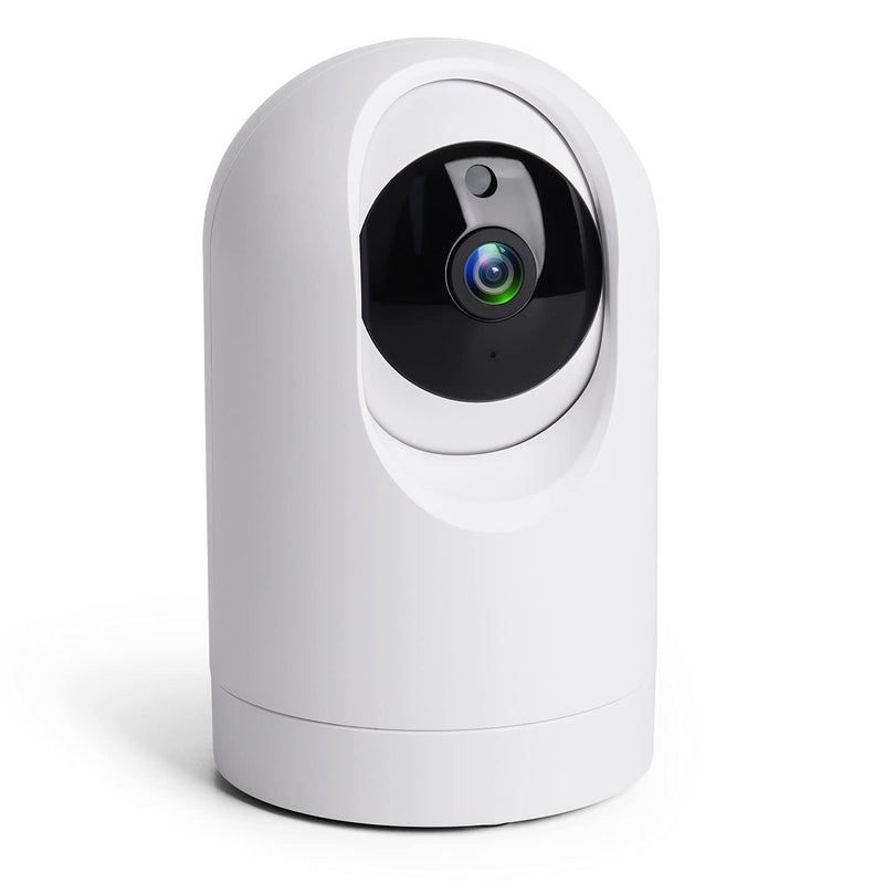 Indoor Security Camera Wireless, 2K Smart Home IP Camera 2.4G/5G Dual-Band WiFi Connection, Two-Way Audio, AI Human Motion Detection, Night Vision, App Remote Control - White (QC21S)