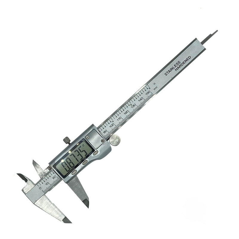 Stainless Steel Digital Caliper | 6 inch /150mm + Large LCD Screen