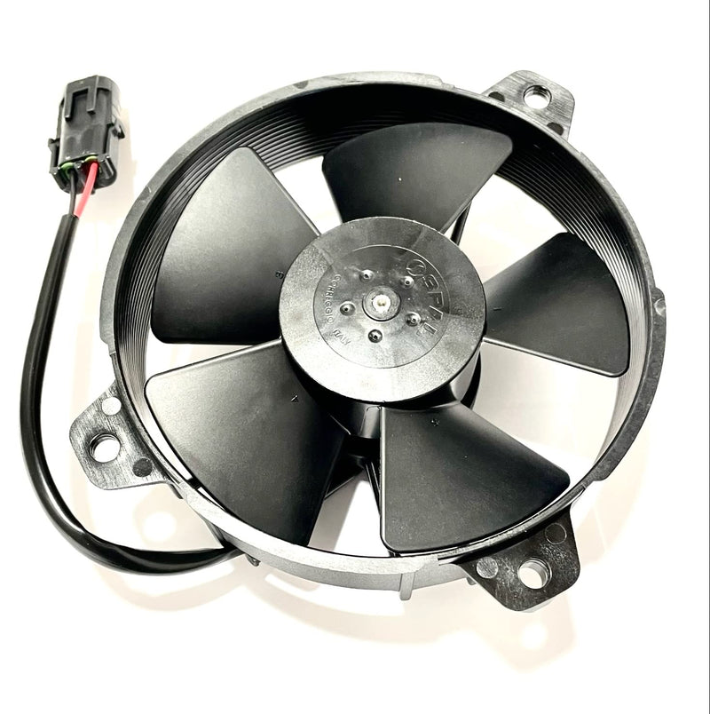 SPAL 30103059 5.2" Puller Fan 12 Volt High Performance Straight Blade 342 cfm VA31-A101/46A w Weatherpack Sealed Connector