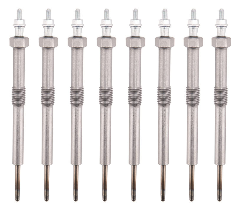 12639701 Diesel Glow Plugs 9G for Duramax LLY LML LMM Chevy&GMC LBZ LGH 6.6L, 2006 2007 2008 2009 2010 2011 2012 2013 2014 2015 2016 Silverado, Savana, Sierra, Express Replaces# 97364968