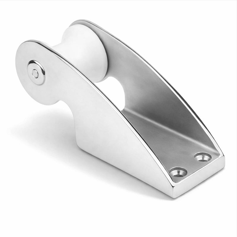 Bow Anchor Roller, Stainless Steel 316 Stainless Steel Bow Anchor Fixed Bracket, Heavy Duty Setting and Retrieving Rubber Roller for Marine Yacht Docking