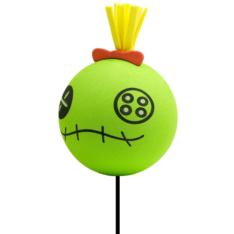 YGMONER Zombie Cartoon Antenna Balls Foam Car Antenna Topper for Vehicles, Truck or SUV (Green)
