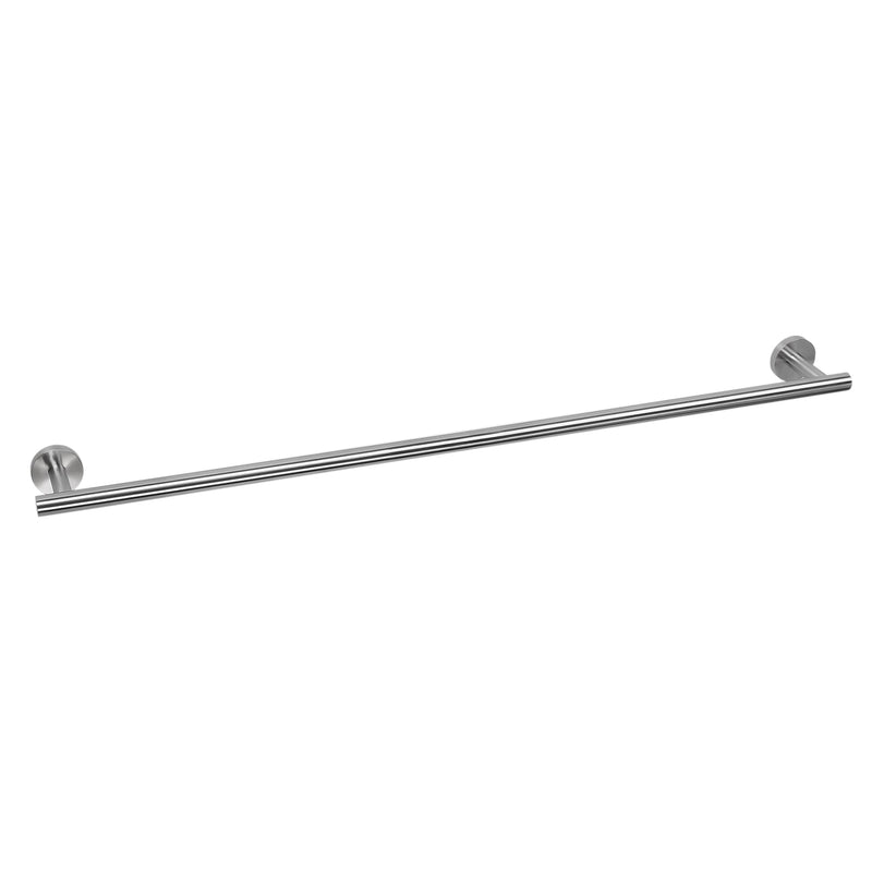 HITSLAM Brushed Nickel 30 Inch Towel Bar for Bathroom, SUS304 Stainless Steel Bathroom Towel Rack Wall Mounted, Modern Home Decor Bath Towel Holder with Hardware Accessories (Total Length 31.6 Inch) 30 Inch (Total Length 31.6 Inch)