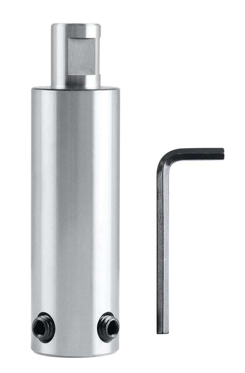 Accusize Industrial Tools 4"/100mm Extension for 3/4" Weldon Shank Annular Cutter, Weldon Adapter, 0519-0100 | For 3/4" Weldon Shank Annular Cutter, Inner Hole: 3/4", Pilot Bore: 1/4", Shank: 3/4" 4 in