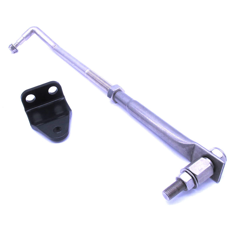 SouthMarine Boat Engine Stainless Steel Steering Tie Rod Drag Link Kit 315-395mm / 12.4-15.55in Adjustable, Include Steering Hook