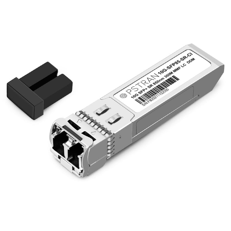10GBASE-SR SFP+ Optical Transceiver Module Compatible with Cisco SFP-10G-SR SFP-10G-SR-S SFP-10G-SR-X 10Gbps 850nm 300m DDM Duplex LC MMF 10GBASE-SR: 300m for Cisco 1