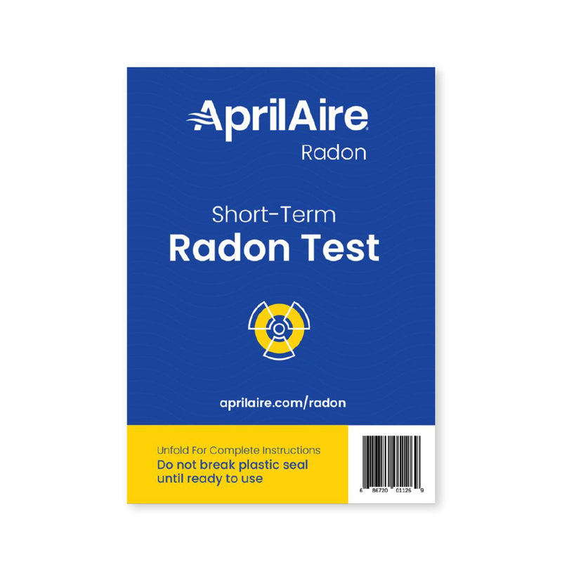 AprilAire Radon Gas Home Test Kit, Short Term, Prepaid Shipping & Lab Fees Included, Easy to use, EPA Approved Method (Pack of 1)