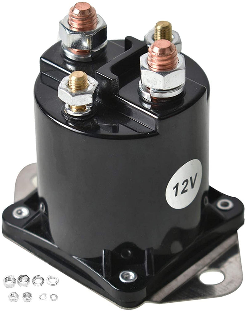 1013609 Club Car Starter Solenoid,Gas Golf Cart Solenoid,12V Solenoid Switch 1013609 for 1984-Up Club Car DS & Precedent Gas Golf Cart,1012275, 1013609, 435-154,1012275,435-154,LPL6003