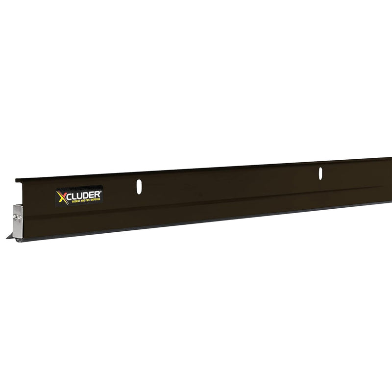 Xcluder 48” Standard Door Sweep, Dark Bronze Seals Out Animals, Enhanced Weather Sealing, Easy to Install Chew Proof Standard 48 Inch