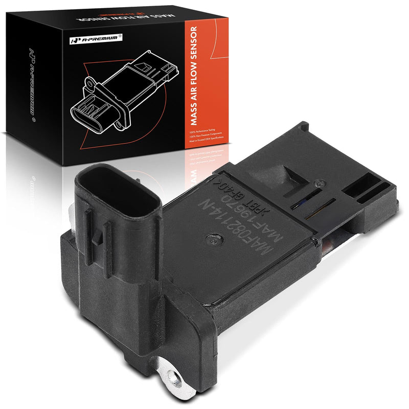 A-Premium Mass Air Flow Sensor Meter W/ 5 Pins [fits DOHC, 4,6,8Cyl 2.7L 4.0L 4.6L 4.7L 5.7L] Compatible with Toyota Sequoia 2005-2019 & Tacoma 2005-2019 & Tundra 2007-2010, Replace# 8976019670