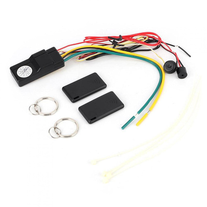 Auto Immobilizer Anti-Robbing Dual Strong Concealment Engine Immobilizer Strong Compatibility Adjust Sensing Distance Anti-Theft Anti-Hijacking Auto Car Intelligent Alarm for 12V Car