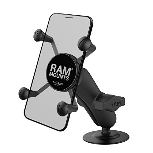 RAM MOUNTS X-Grip Phone Mount with Flex Adhesive Base RAP-B-378-UN7U