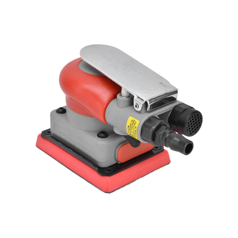 WALFRONT Pneumatic Sander Sander 10000 RPM Air Orbit Finishing Sanding Tool for Wood Sanding Car Waxing Metal 0.6-0.8Mpa
