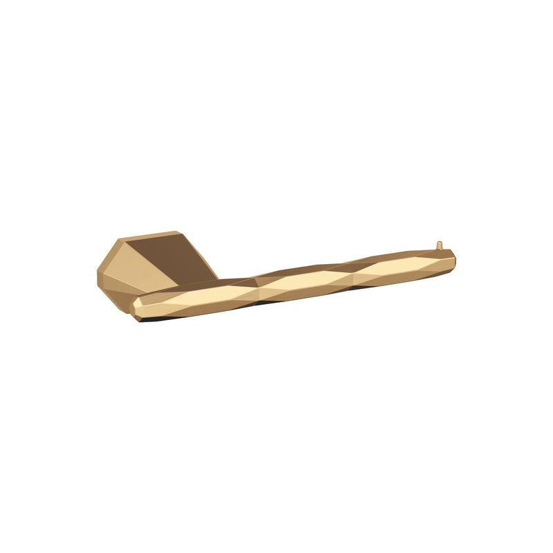 Amerock BH36041CZ | Champagne Bronze Single Post Toilet Paper Holder | 7-13/16 in. (198 mm) Toilet Tissue Holder | St. Vincent | Bath Tissue Holder | Bathroom Hardware | Bath Accessories 1-Piece