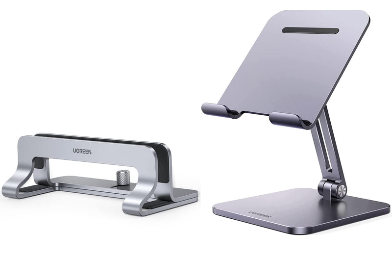 UGREEN Vertical Laptop Stand Bundle with Tablet Stand Holder