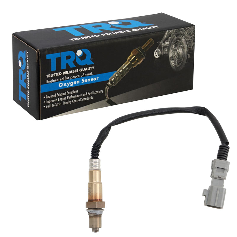 TRQ O2 Oxygen Sensor 4 Wire Narrow-Band Compatible with 2004-10 Toyota Highlander V6 3.3L, 2007-13 Lexus RX350 V6 3.5L, 2004-06 Toyota Sienna V6 3.3L, 2011-13 Toyota Highlander V6 3.5L OSA61764