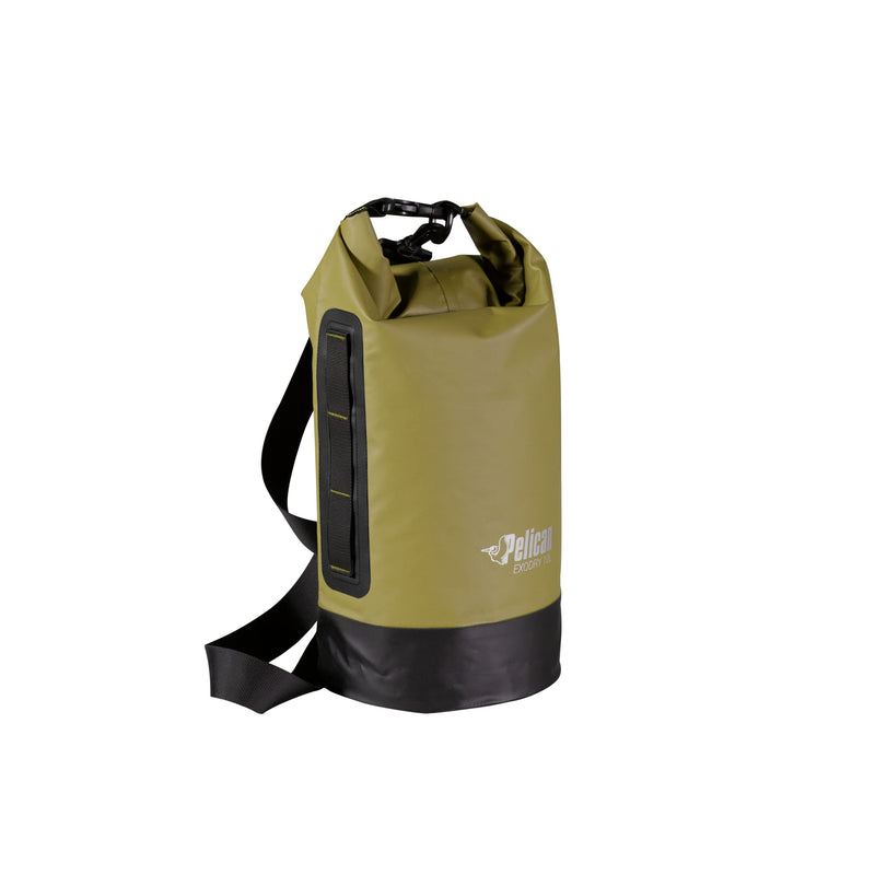 Pelican Waterproof Dry Bag 10L/20L/30L - Reflective - Exodry - Waterproof - Keeps Gear Dry for Kayaking, Beach, Rafting and Fishing OLIVE 30L